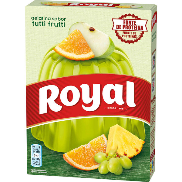 Gelatina em Pó de Tutti Fruti Royal