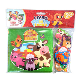 Livro de Banho - Animais da Quinta de V&aacute;rios Autores
