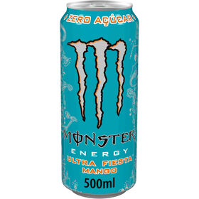 Bebida Energ&eacute;tica Ultra Fiesta sem A&ccedil;&uacute;car Monster
