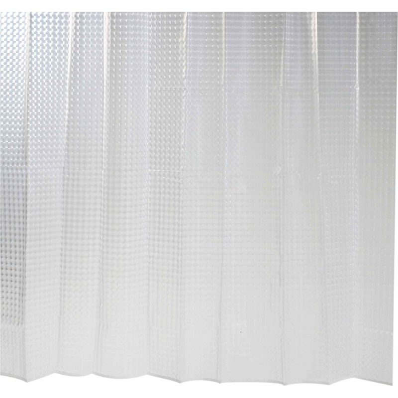 Cortina de Banho Peva 180X200cm Transparente Kasa