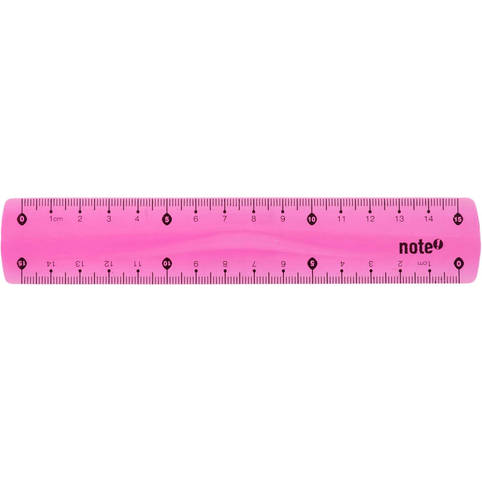 R&eacute;gua Flex 15cm (v&aacute;rias cores) Note!