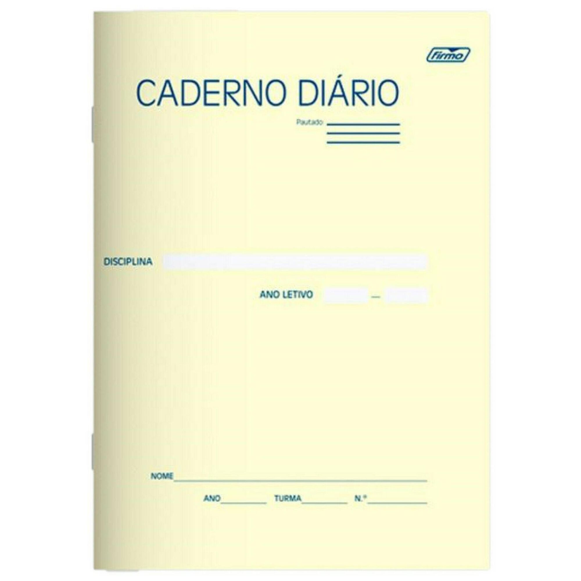 Caderno Diário Agrafado A5 Pautado