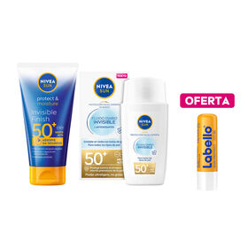 Conjunto Proteção Solar Sun Active + Oferta Labello Sun Protect