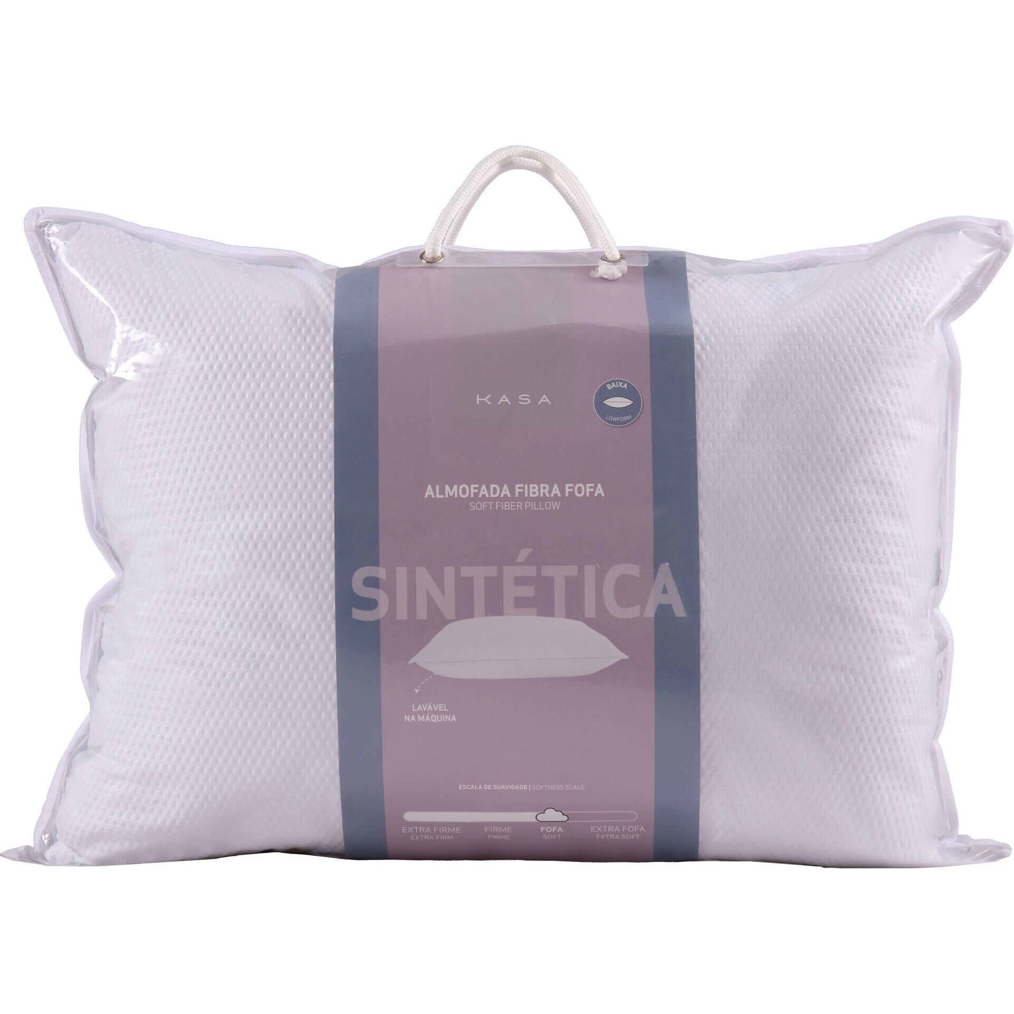 Almofada Sintética Baixa Fofa 45x60cm