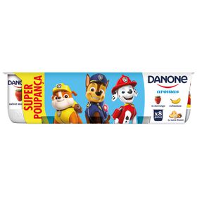 Iogurte Aroma Morango, Banana e Tutti Frutti