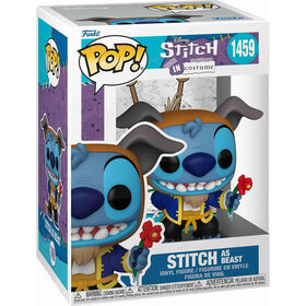 Figura Disney Stitch - Stitch com Disfarce da Bela e o Monstro Figura Disney Stitch - Stitch com Disfarce da Bela e o Monstro