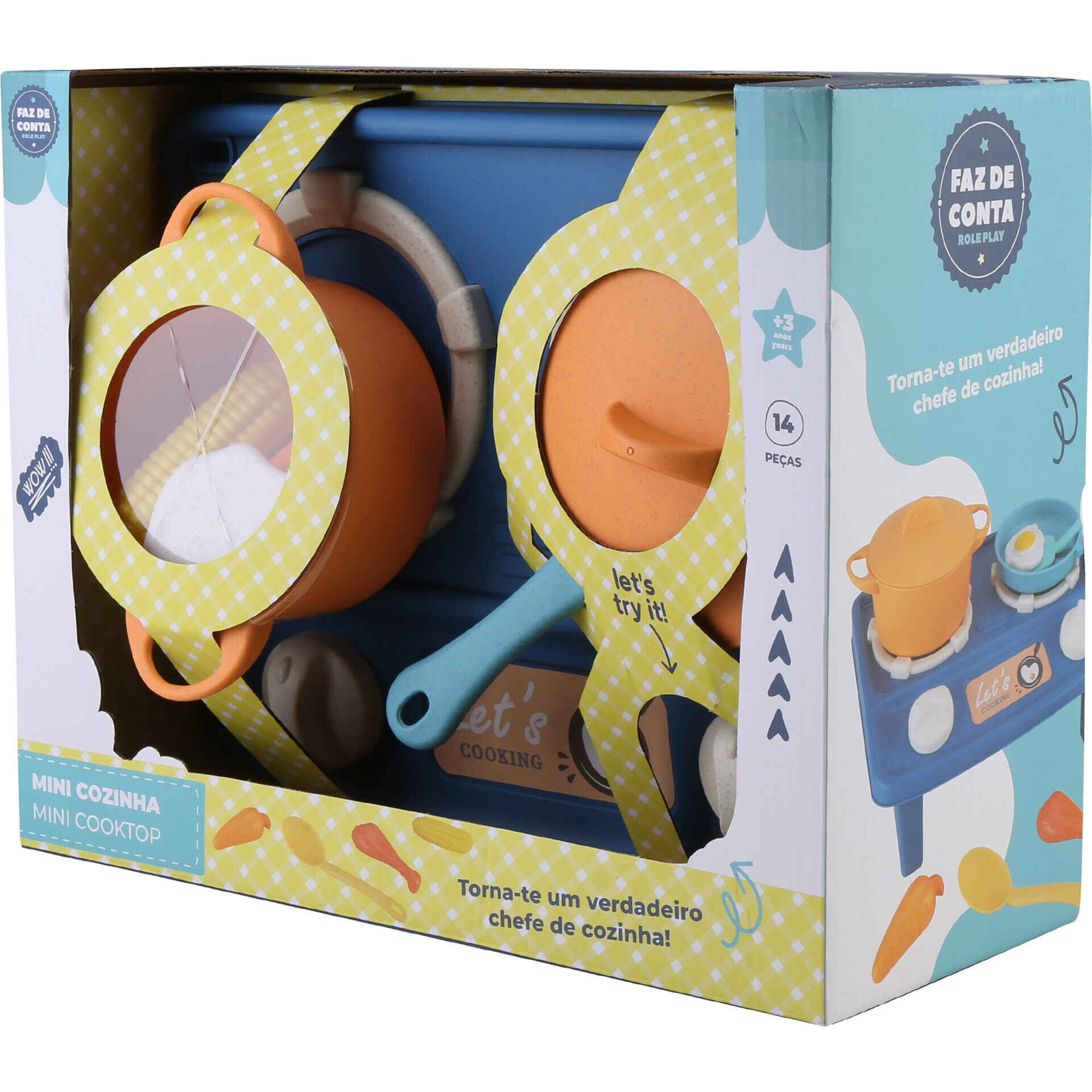 Zoko Faz de Conta - Conjunto de 14 Pe&ccedil;as para Cozinha