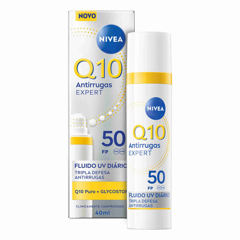 Fluído Diário Q10 Glycostop FPS 50 Nivea