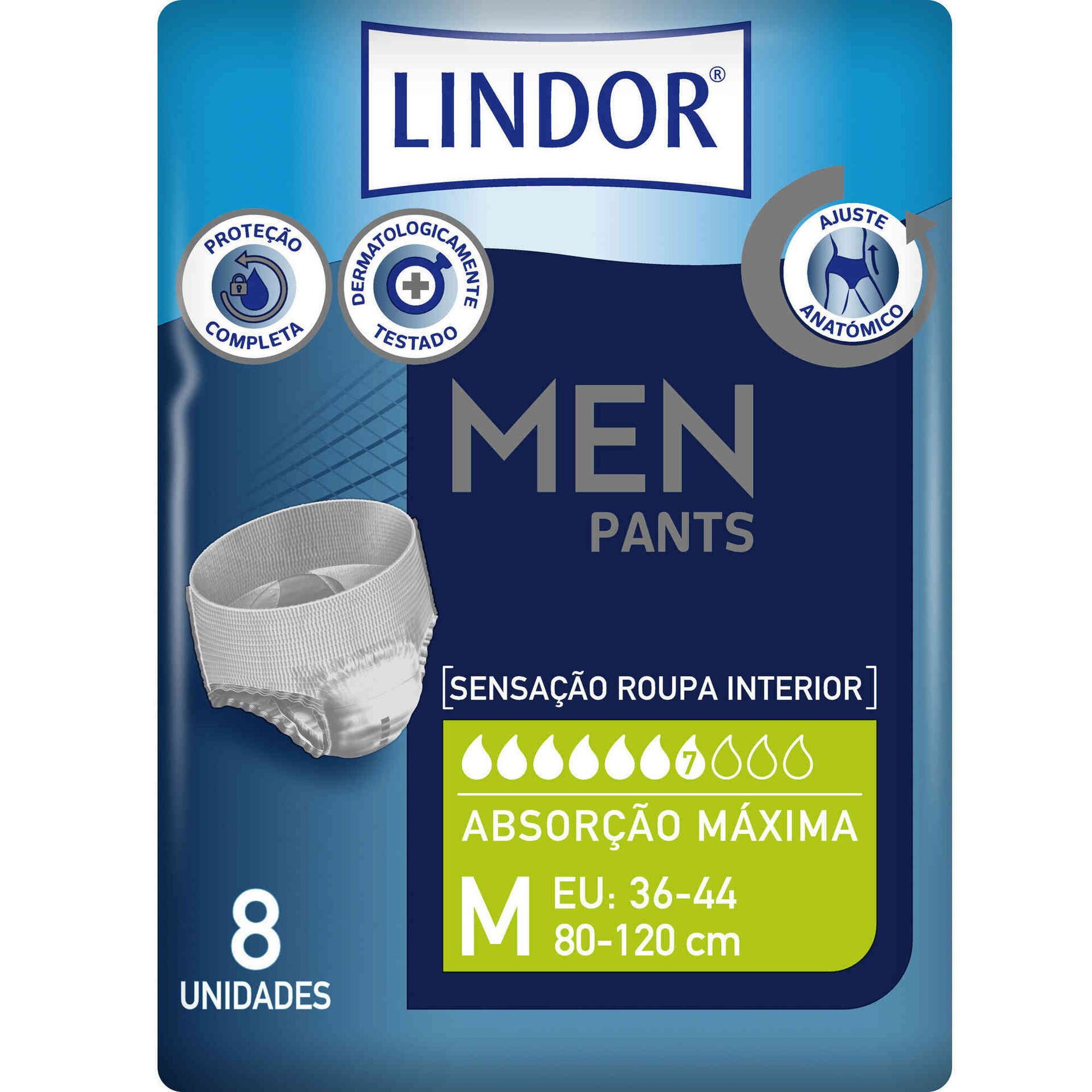 Cuecas Incontinência Homem M Cuecas Incontinência Homem M