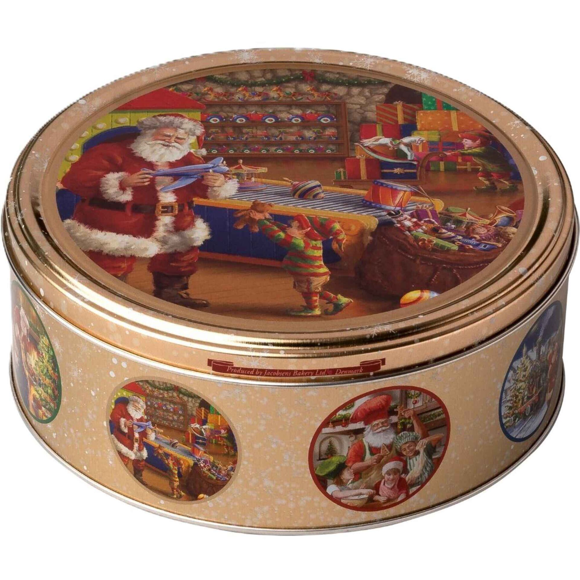 Bolachas Butter Cookies Lata Vintage Natal Jacobsen