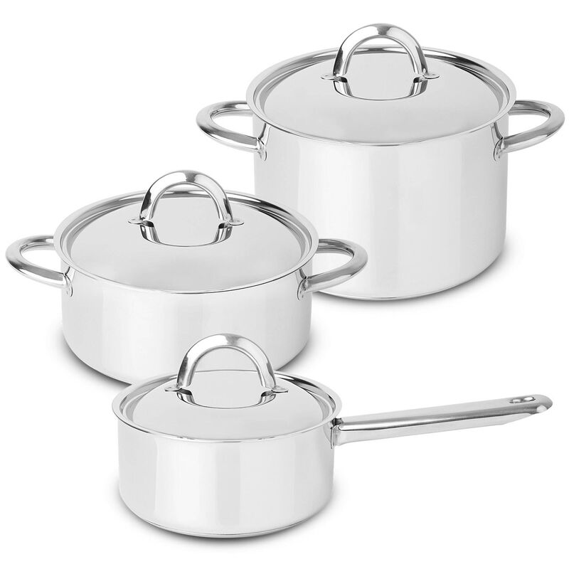 Trem Cozinha 3 Peças Aço Inoxidável Silampos