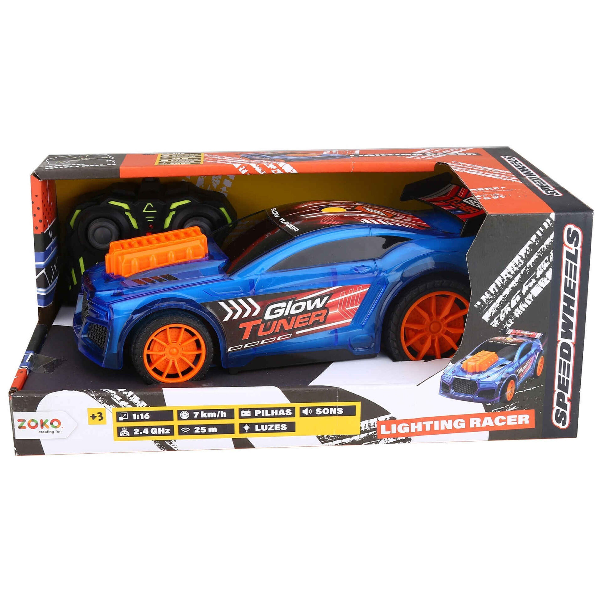 Radio Controlo Racing Lighting Shifting Racer