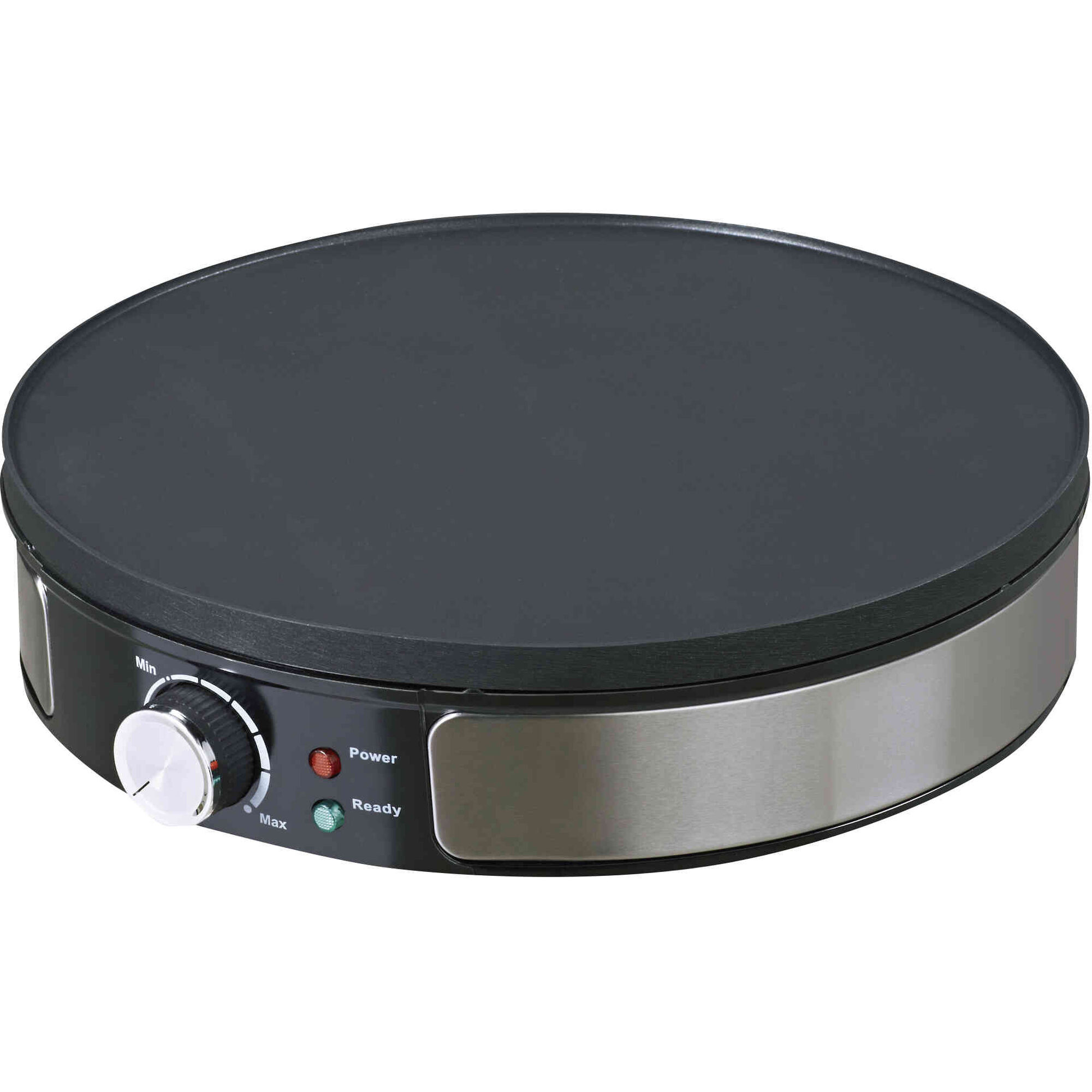 M&aacute;quina de Crepes 2 em 1 Placa Antiaderente Revers&iacute;vel Bazar&atilde;o