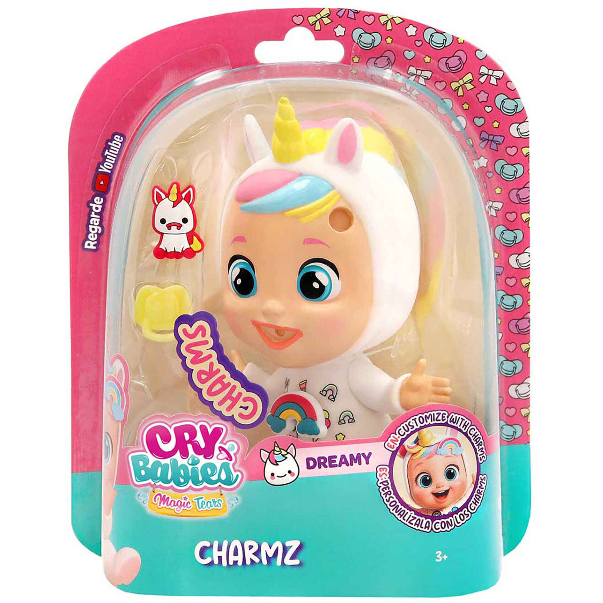 Cry Babies - Boneca Magic Tears Charmz Blister (v&aacute;rios modelos)