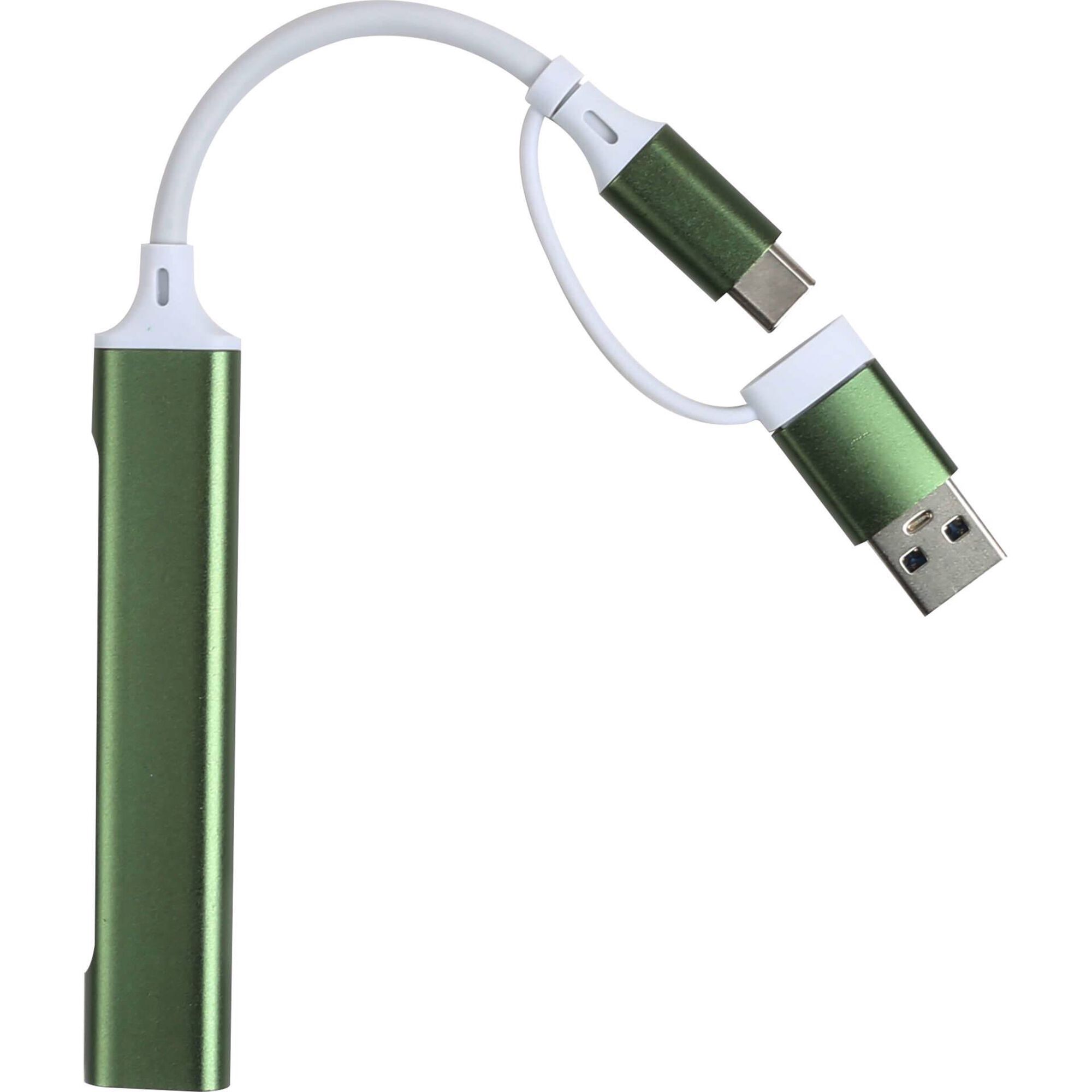 Adaptador USB-C + USB Bazar&atilde;o