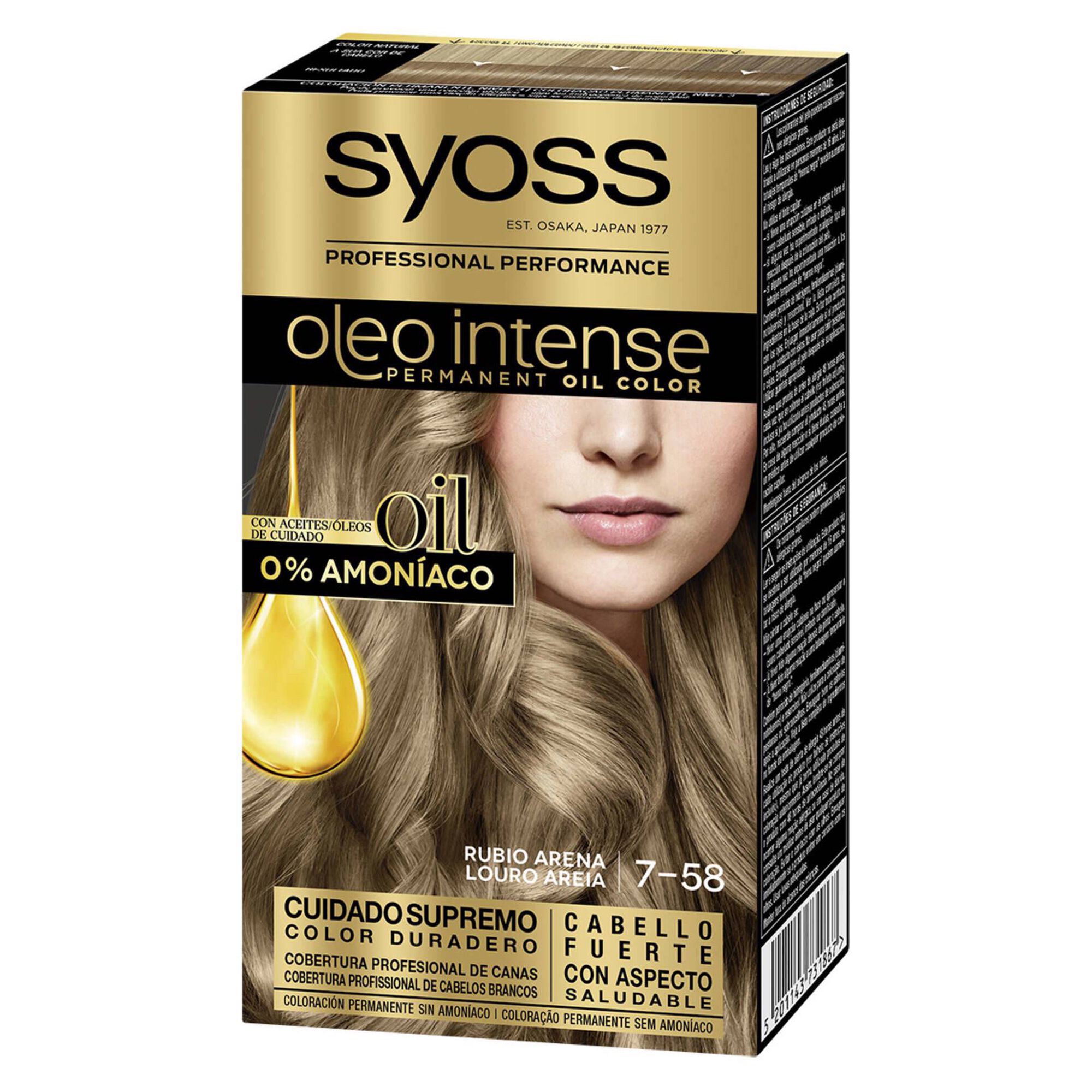 Coloração Permanente Oleo Intense 7.58 Coloração Permanente Oleo Intense 7.58
