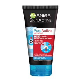 Máscara Facial Pure Active Intensive 3 em 1 Carvão Máscara Facial Pure Active Intensive 3 em 1 Carvão