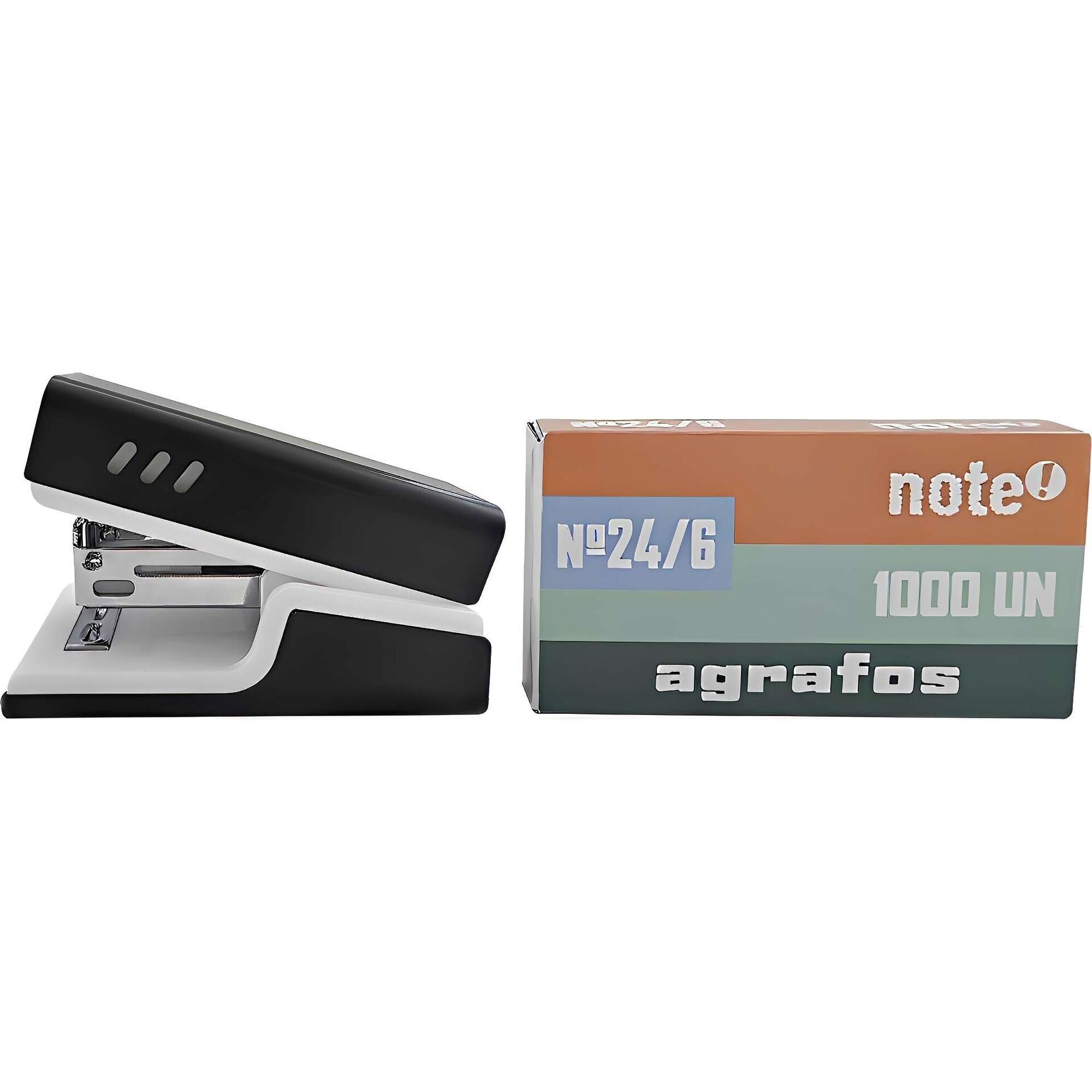 Agrafador Pequeno para 12 Folhas Note!