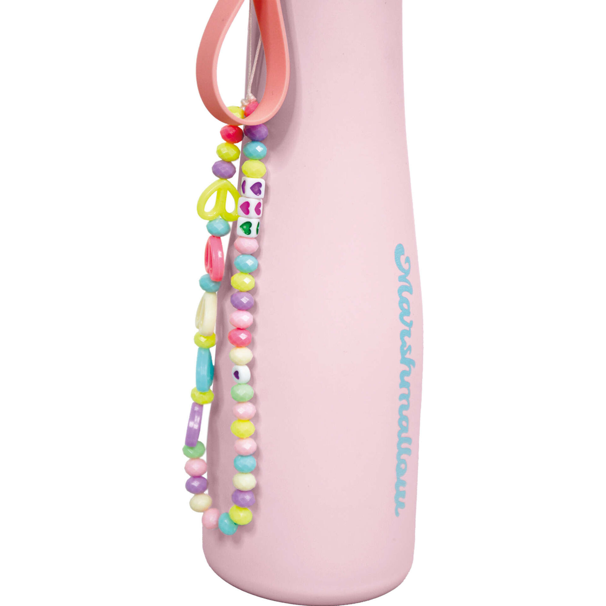 Garrafa com Chaveiro 550ml Summertime (v&aacute;rias cores) Marshmallow