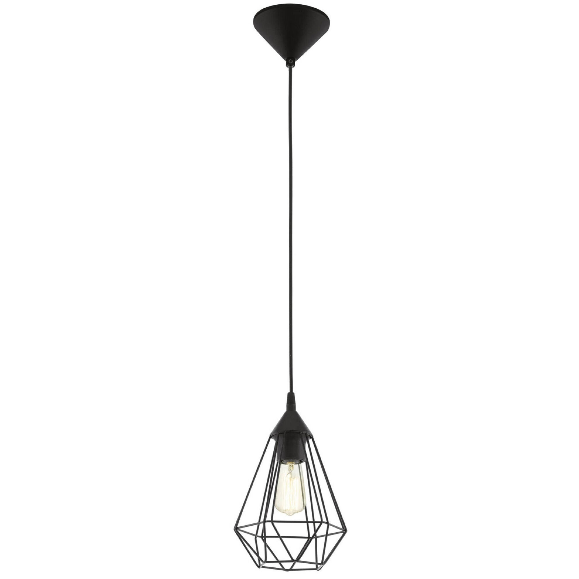 Candeeiro de Teto Tarbes Preto
