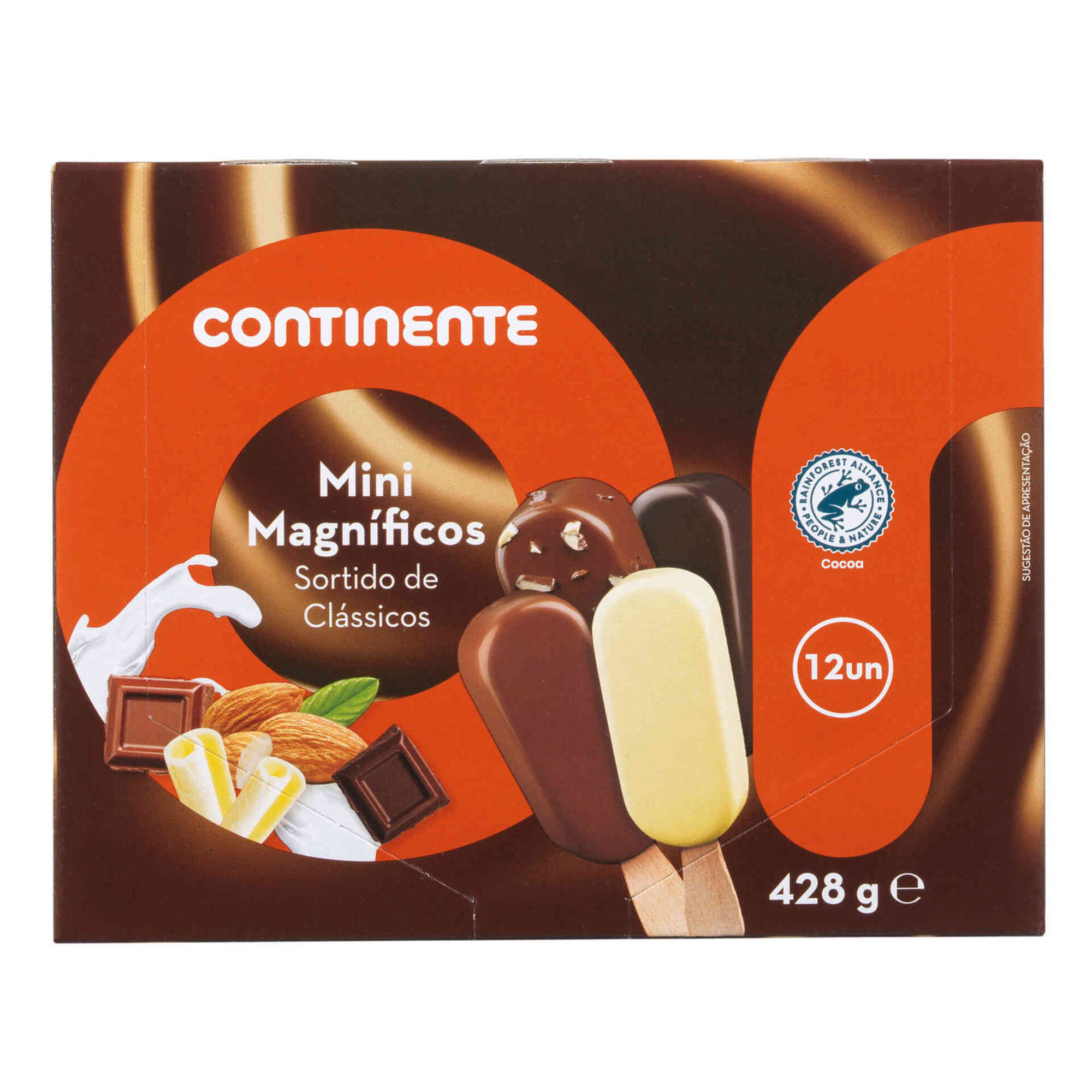 Gelado Mini Magníficos Sortido de Clássicos Continente emb. 600 ml