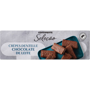 Crêpes Dentelle Chocolate de Leite Continente Seleção