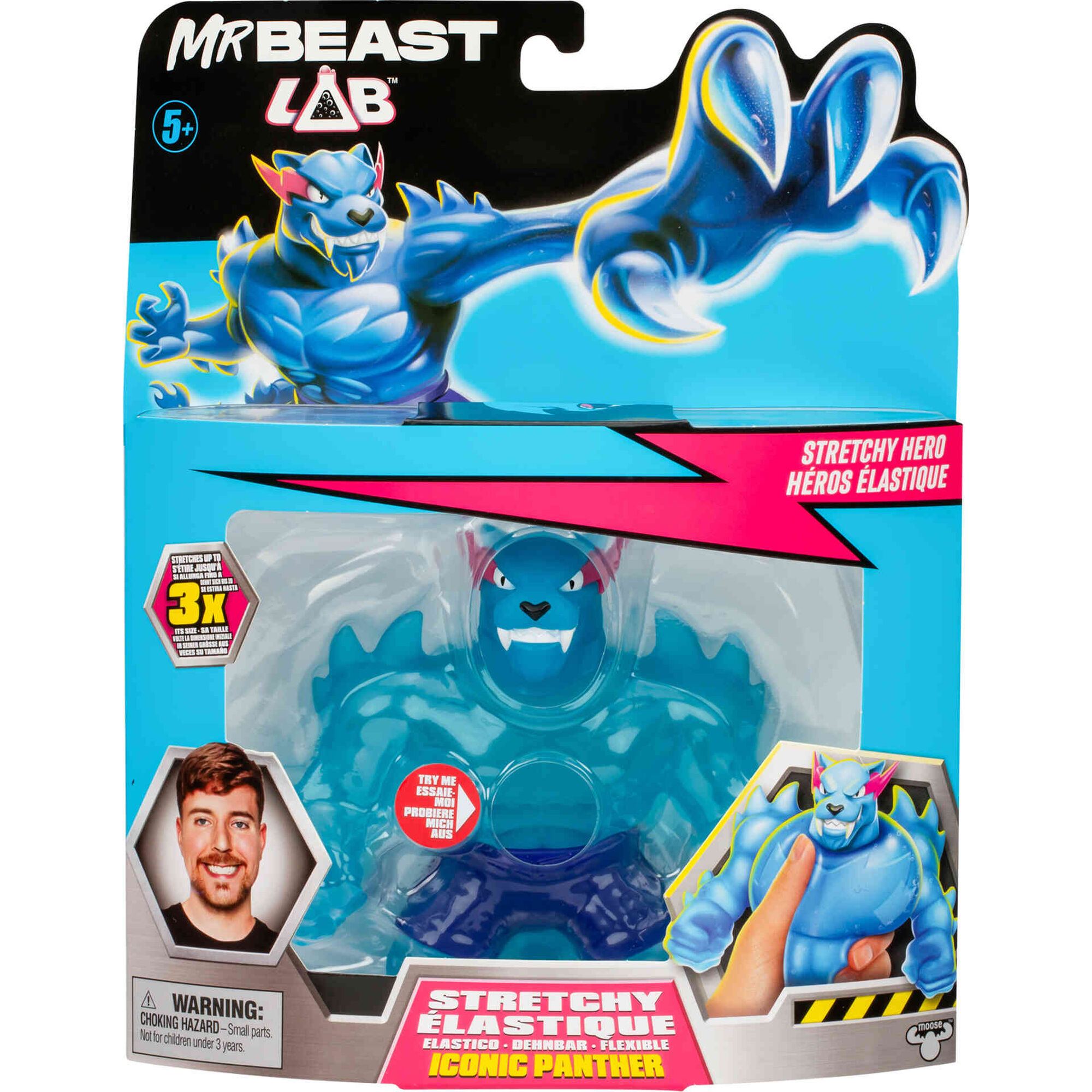 Figura extensivel Mr. Beast (vários modelos)
