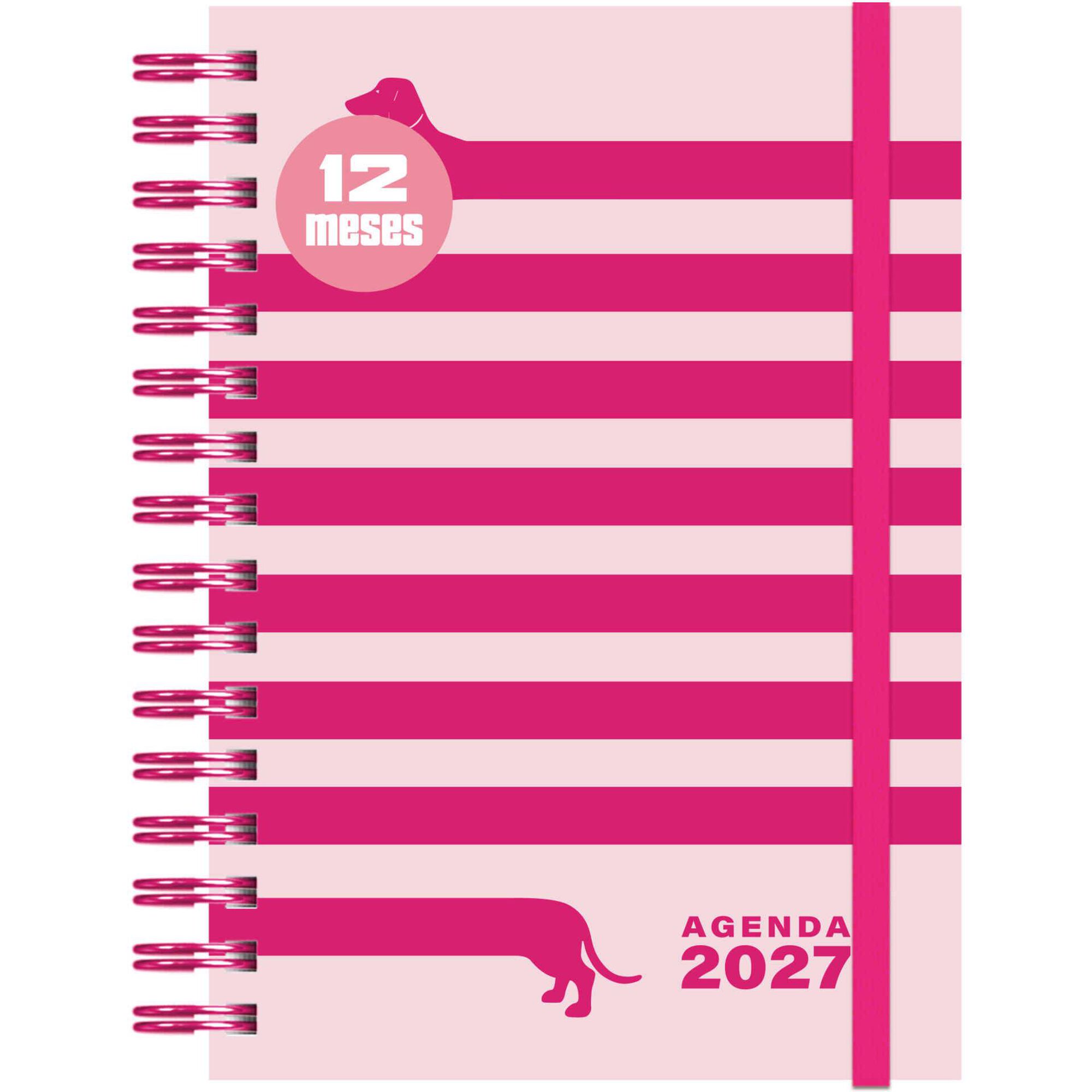 Agenda A5 2027 12 Meses (v&aacute;rias cores) Note!