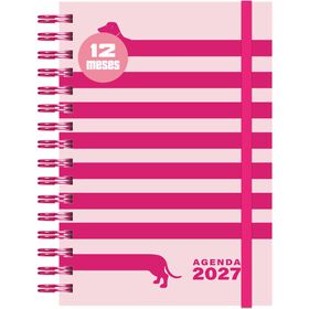 Agenda A5 2027 12 Meses (v&aacute;rias cores) Note!