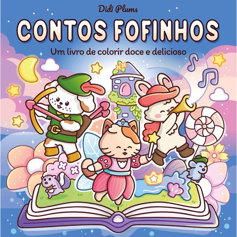 Contos Fofinhos (Livro de Colorir) de Didi Plums