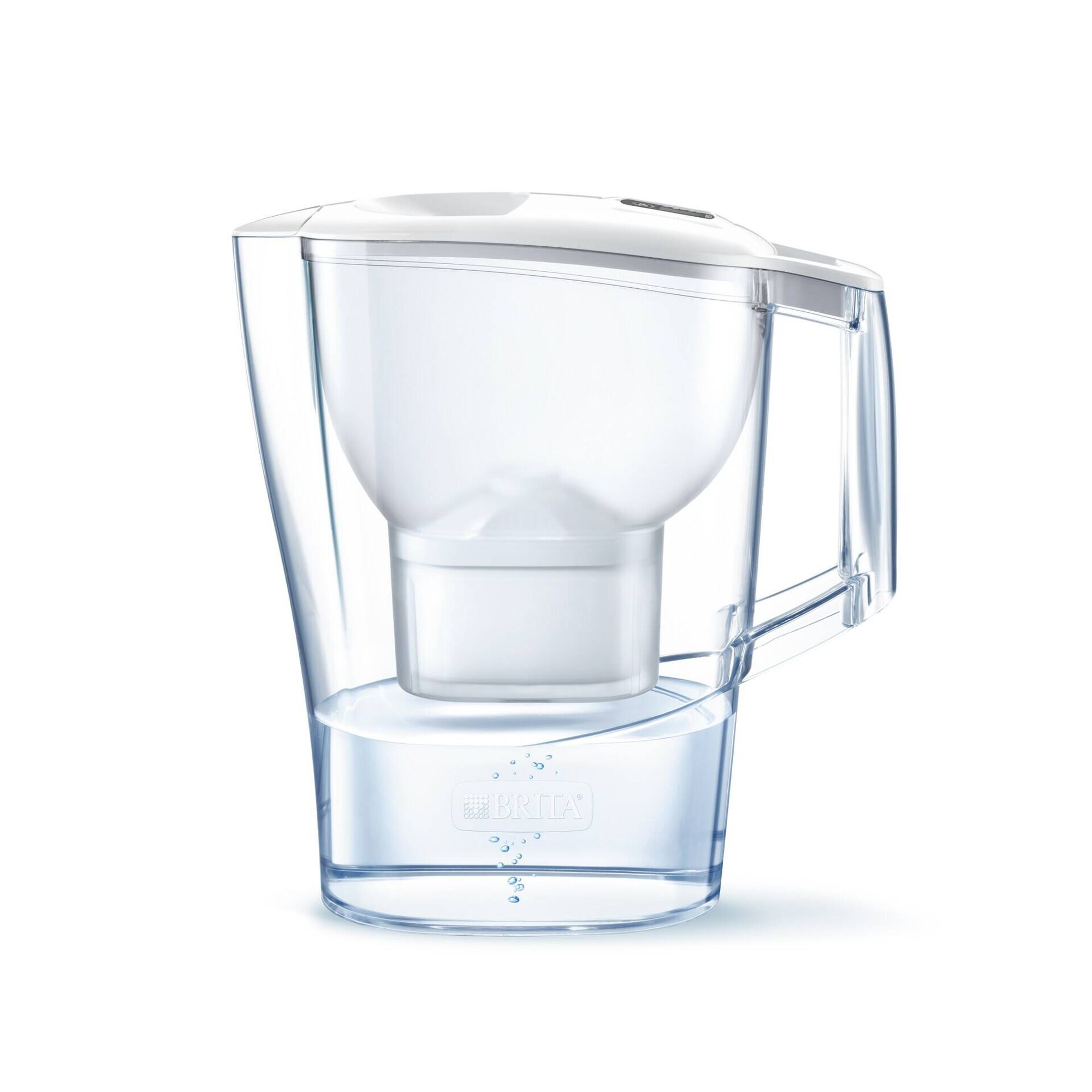 Conjunto Jarro de Filtrar 2,4L Aluna Branco e 1 Filtro Maxtra Pro All-In-1 Brita