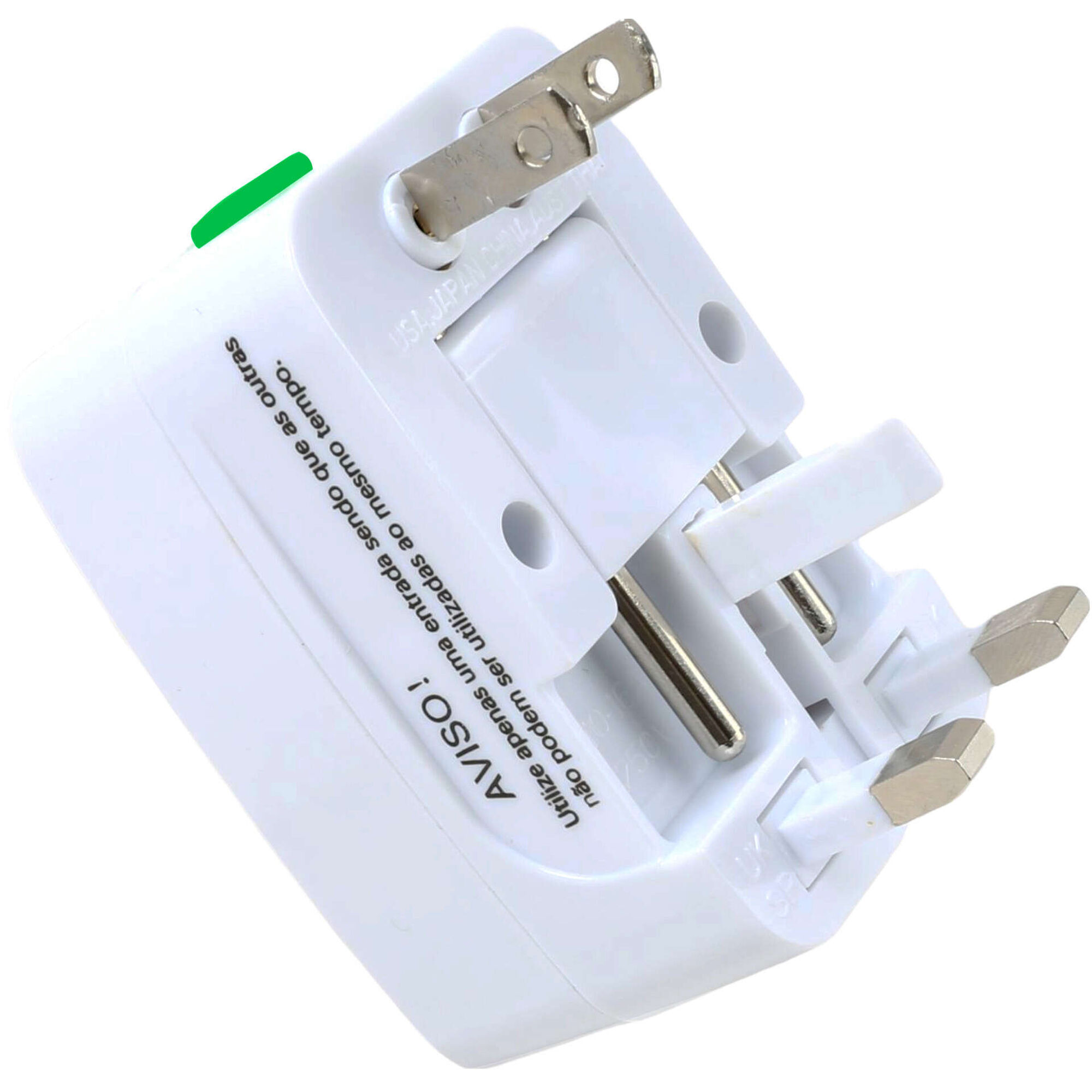 Adaptador Tomadas 3 em 1
