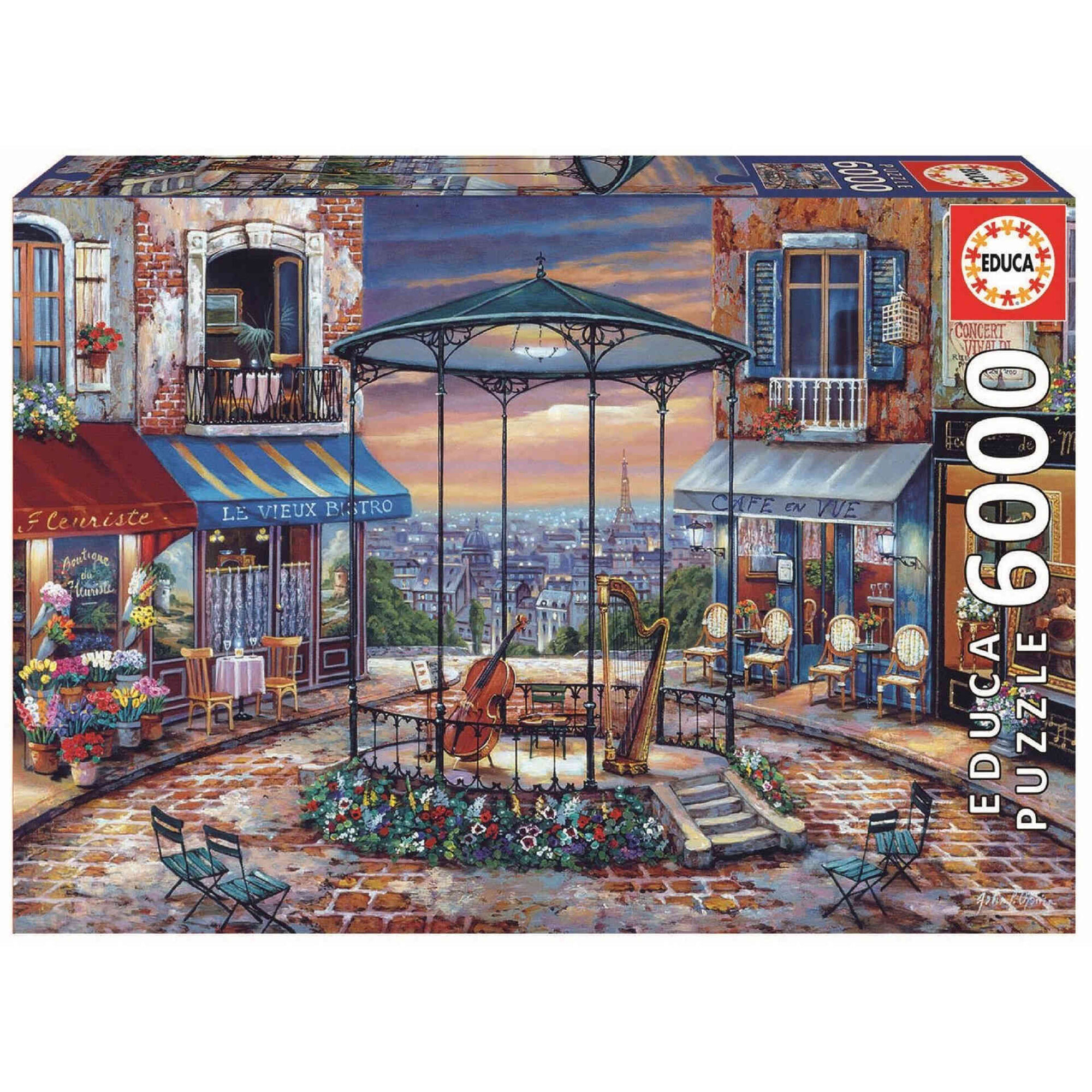 Puzzle Prelúdio Noturno 6000 Peças Puzzle Prelúdio Noturno 6000 Peças