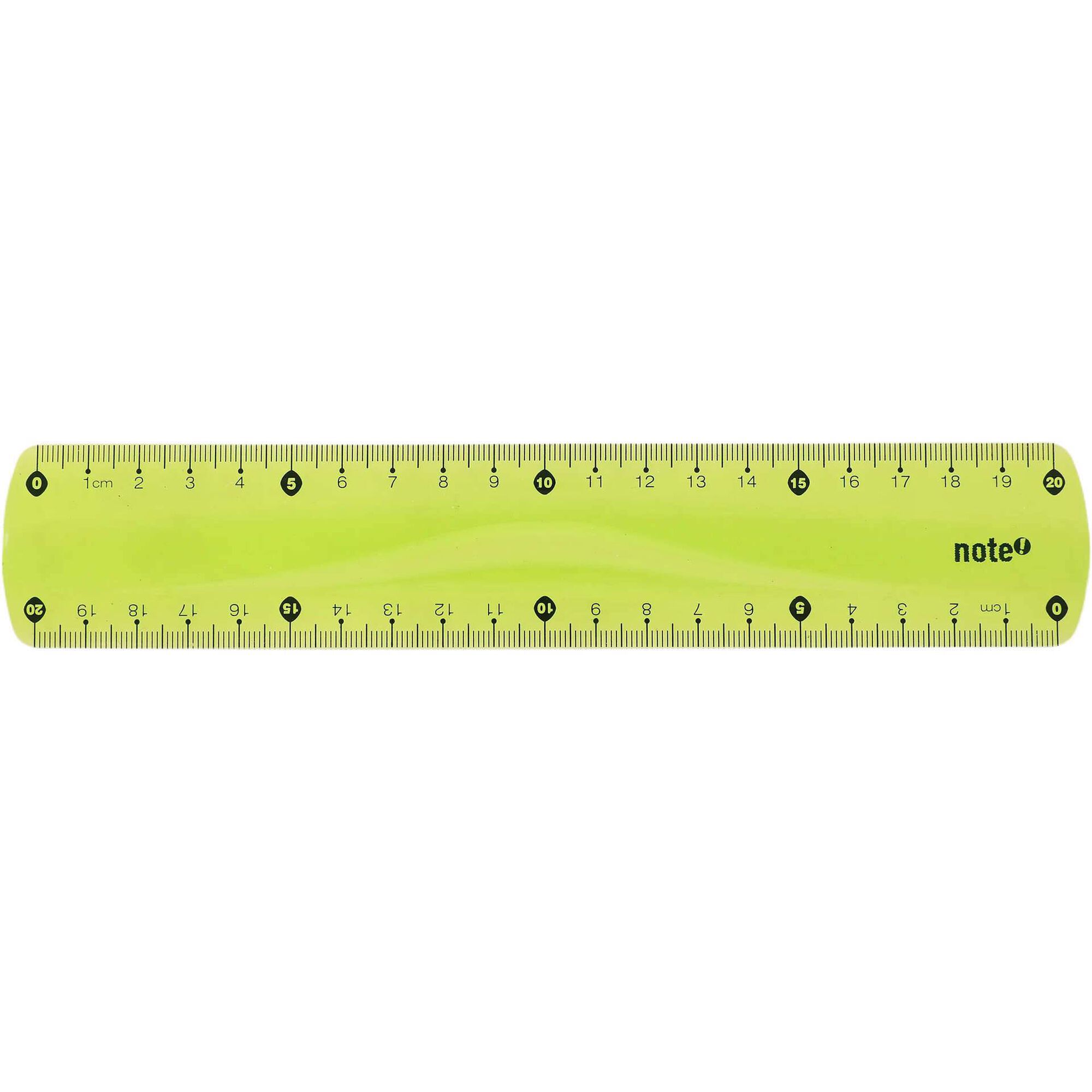 R&eacute;gua Twist&Flex 20cm (v&aacute;rias cores) Note!