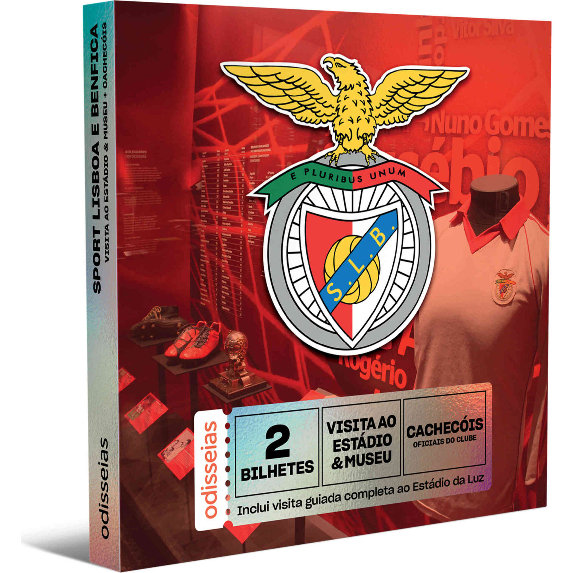 Sport Lisboa e Benfica - Tour ao Estádio & Museu + Cachecóis