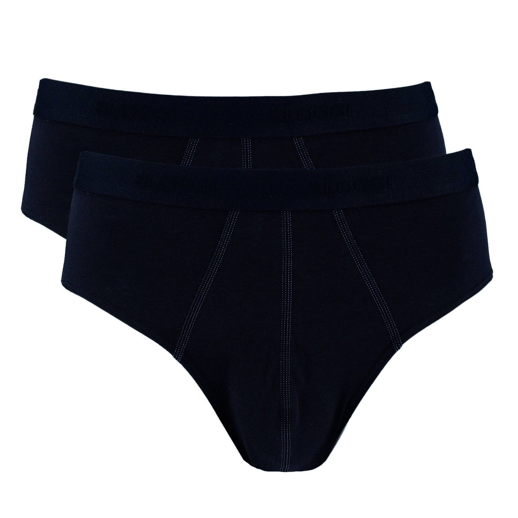 Conjunto 2 Slips Preto Homem