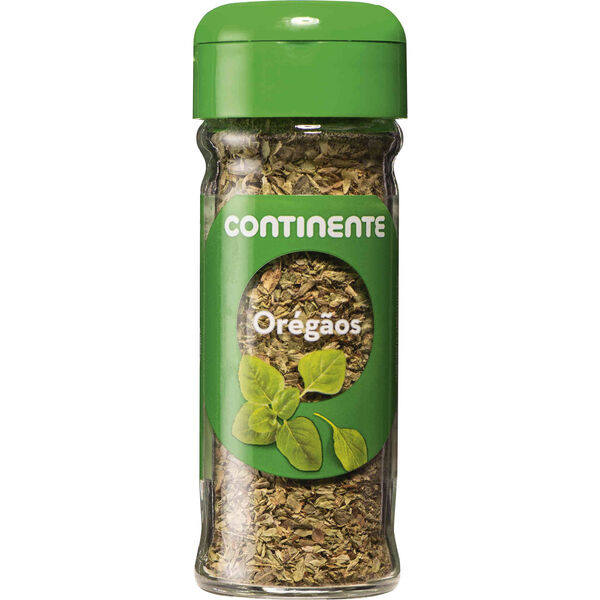 Orégãos Folha em Frasco Continente
