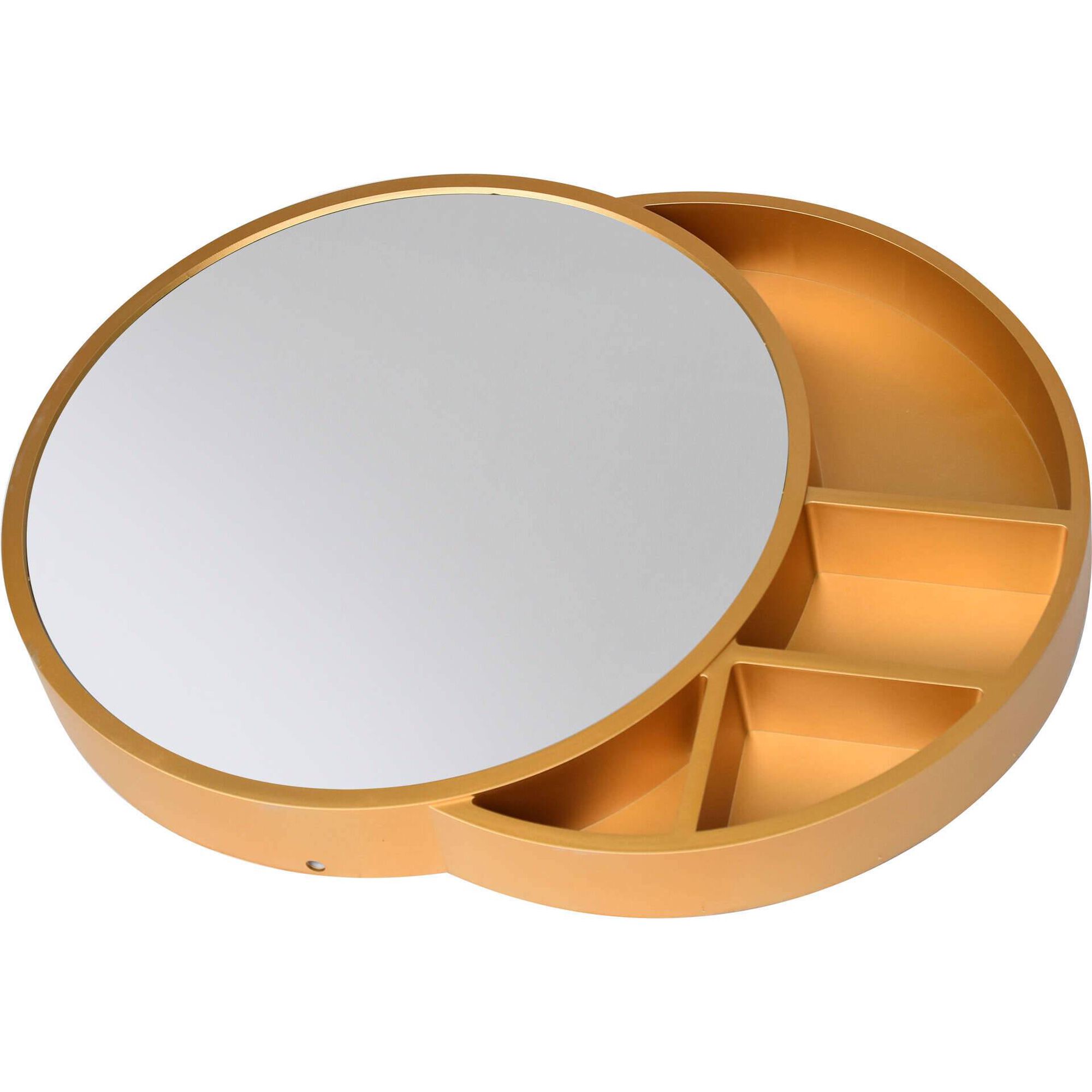 Caixa de Arruma&ccedil;&atilde;o com Espelho 52cm