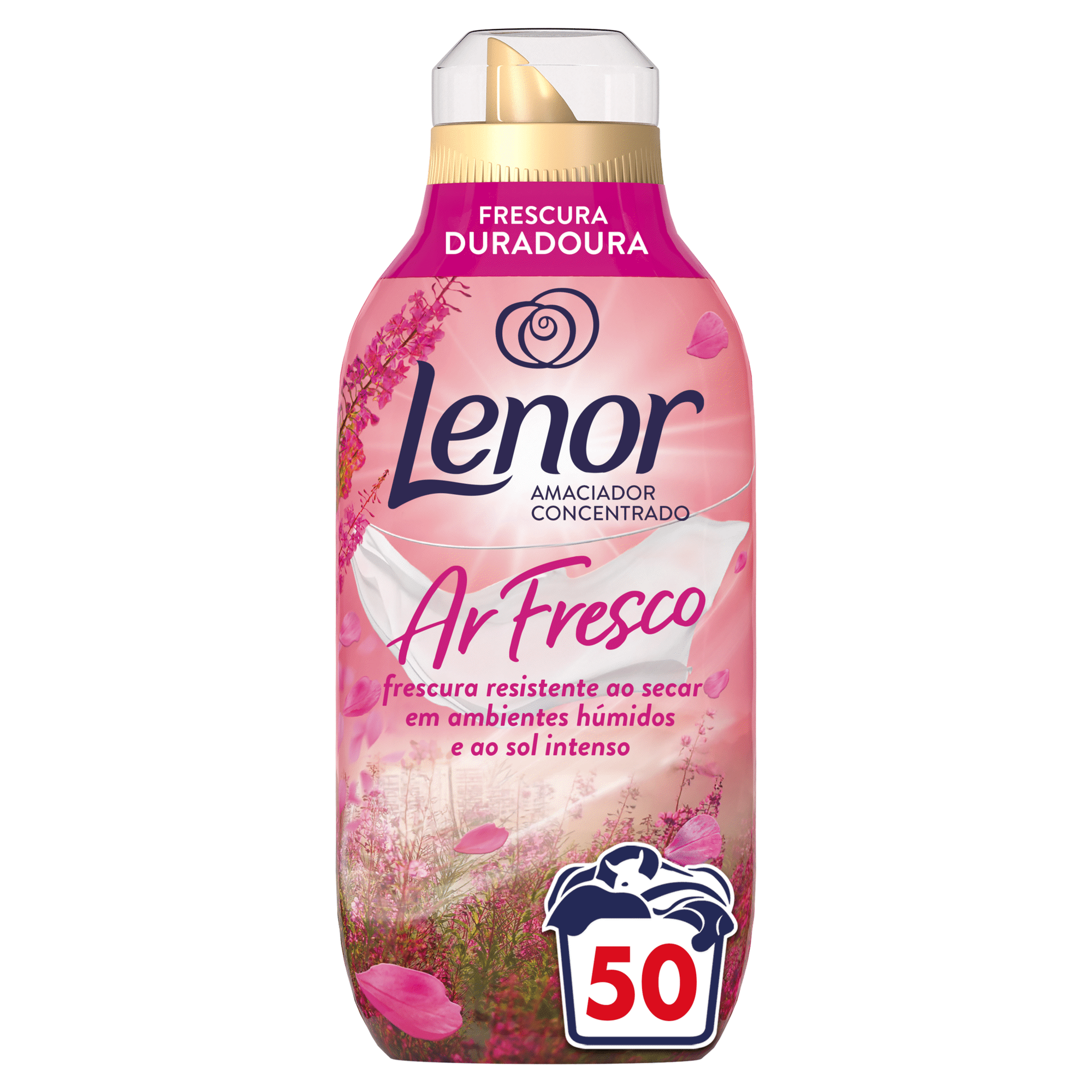 Amaciador Roupa Concentrado Frescura Flores Silvestres Lenor