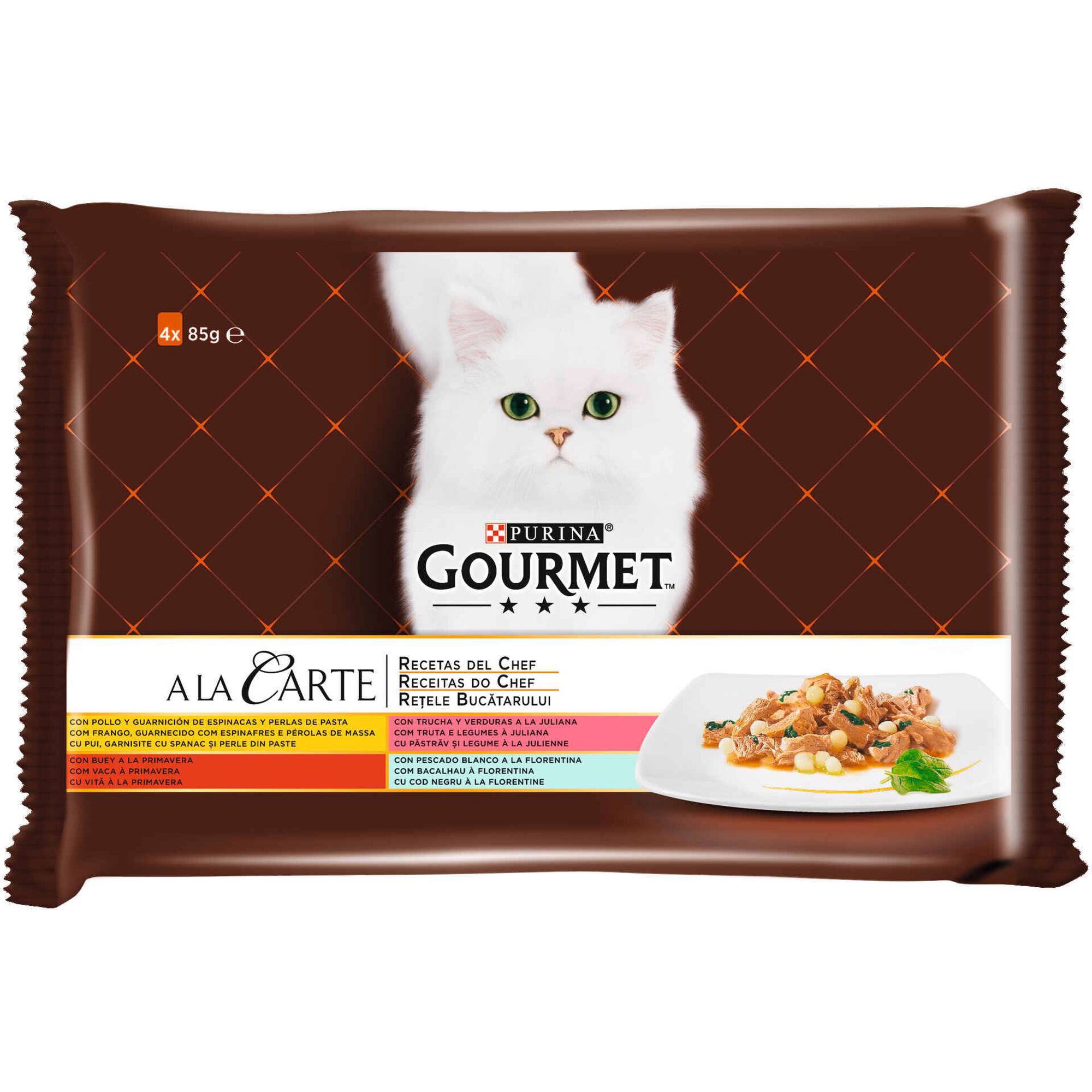 Comida Húmida para Gato Adulto Saquetas