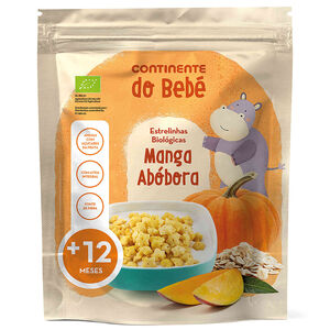 Cereais Estrelinhas de Manga e Abóbora +12M Continente do Bebé
