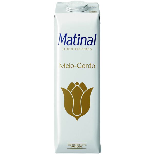 Leite UHT Meio Gordo Matinal