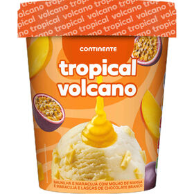 Gelado Tropical Volcano Continente
