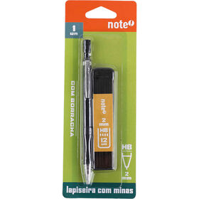 Lapiseira 2mm e 12 Minas Note!