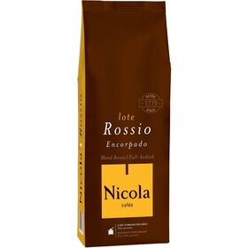 Caf&eacute; em Gr&atilde;o Torrado Lote Rossio Encorpado Nicola