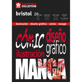 Bloco de Papel para Ilustra&ccedil;&atilde;o Manga Sakura