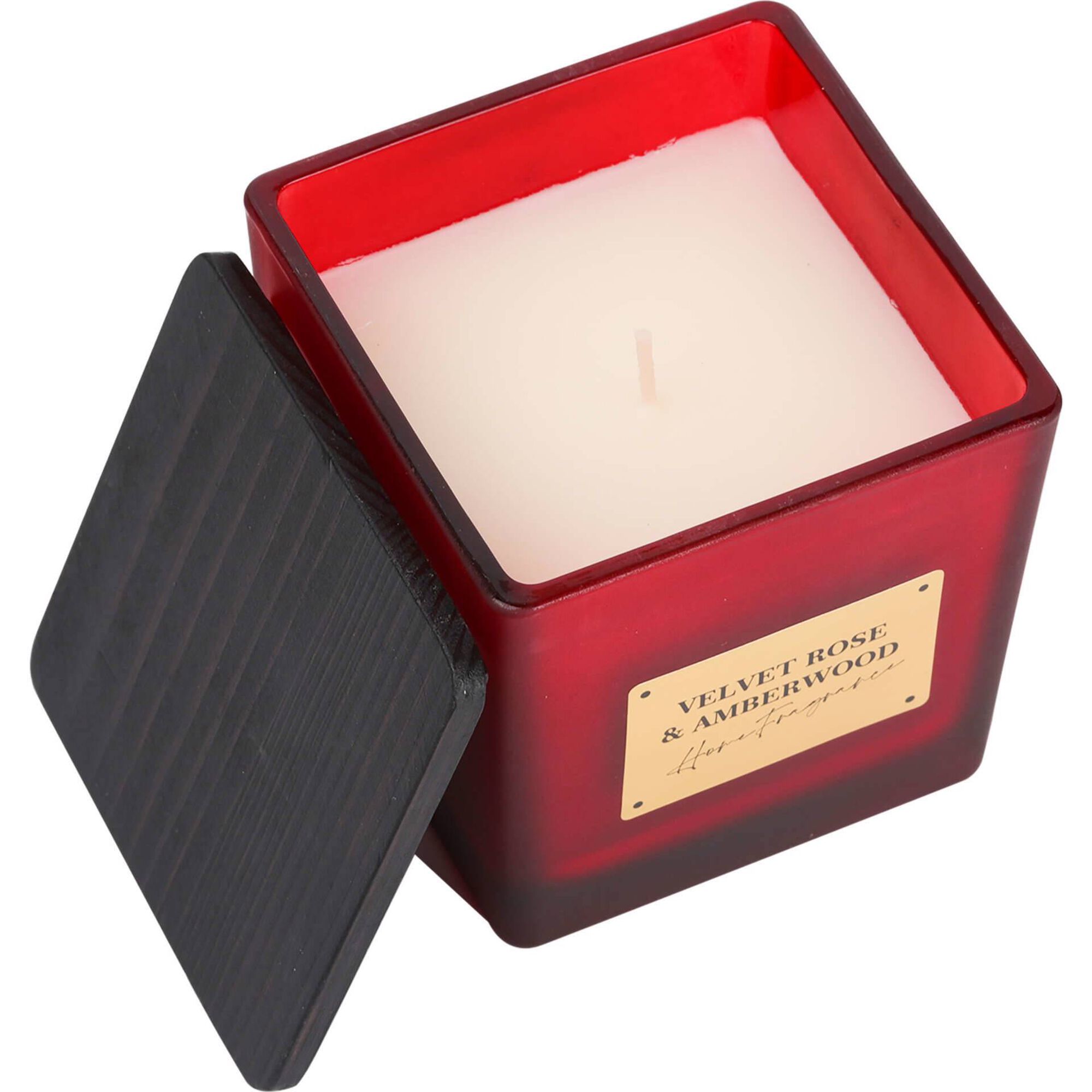 Vela em Copo Quadrada com Tampa 190g