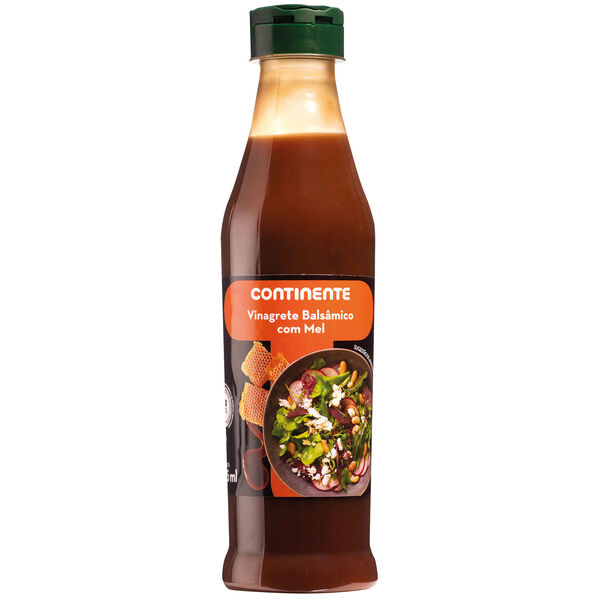 Molho Vinagrete Balsâmico com Mel Continente