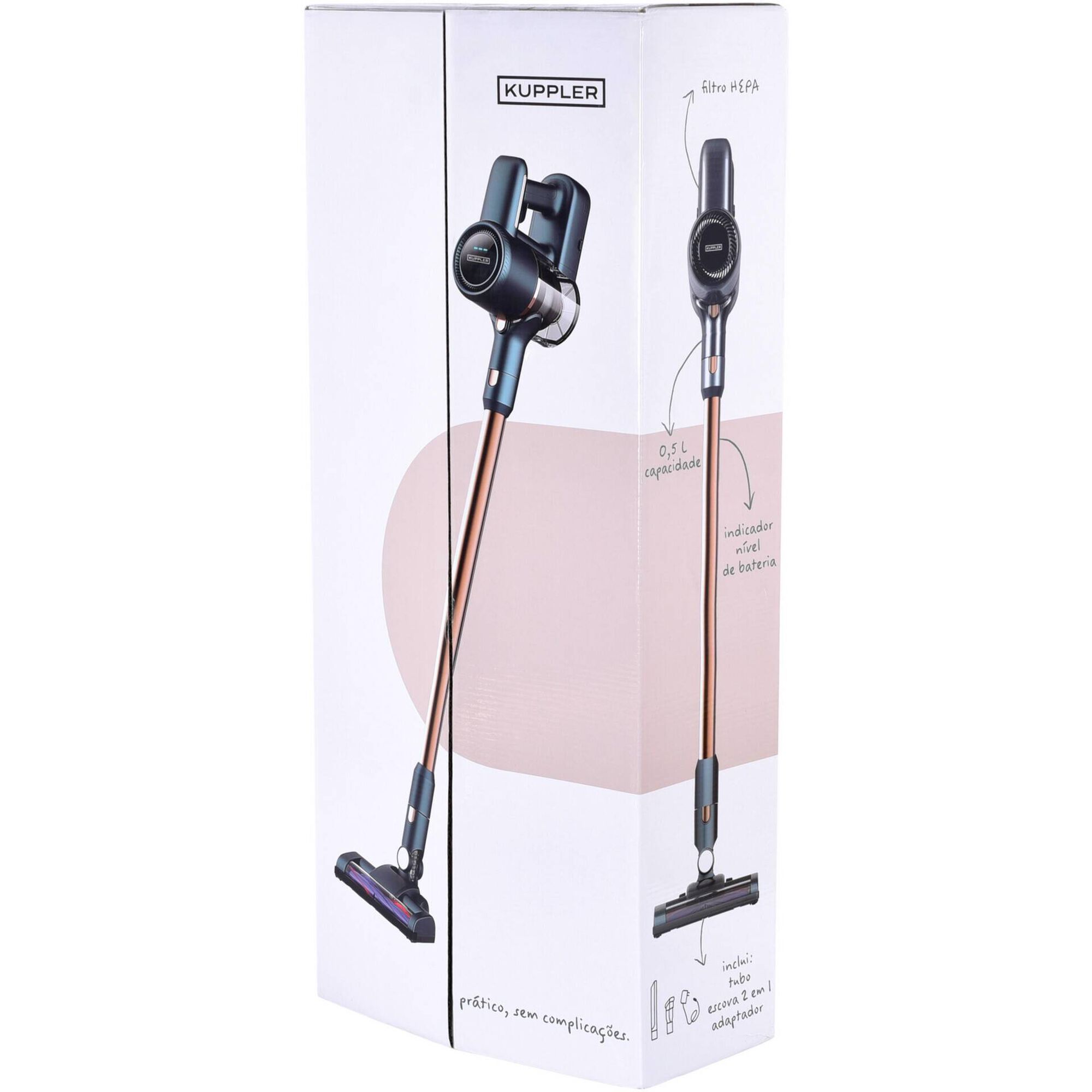 Aspirador Vertical Sem Fios 150W Kuppler