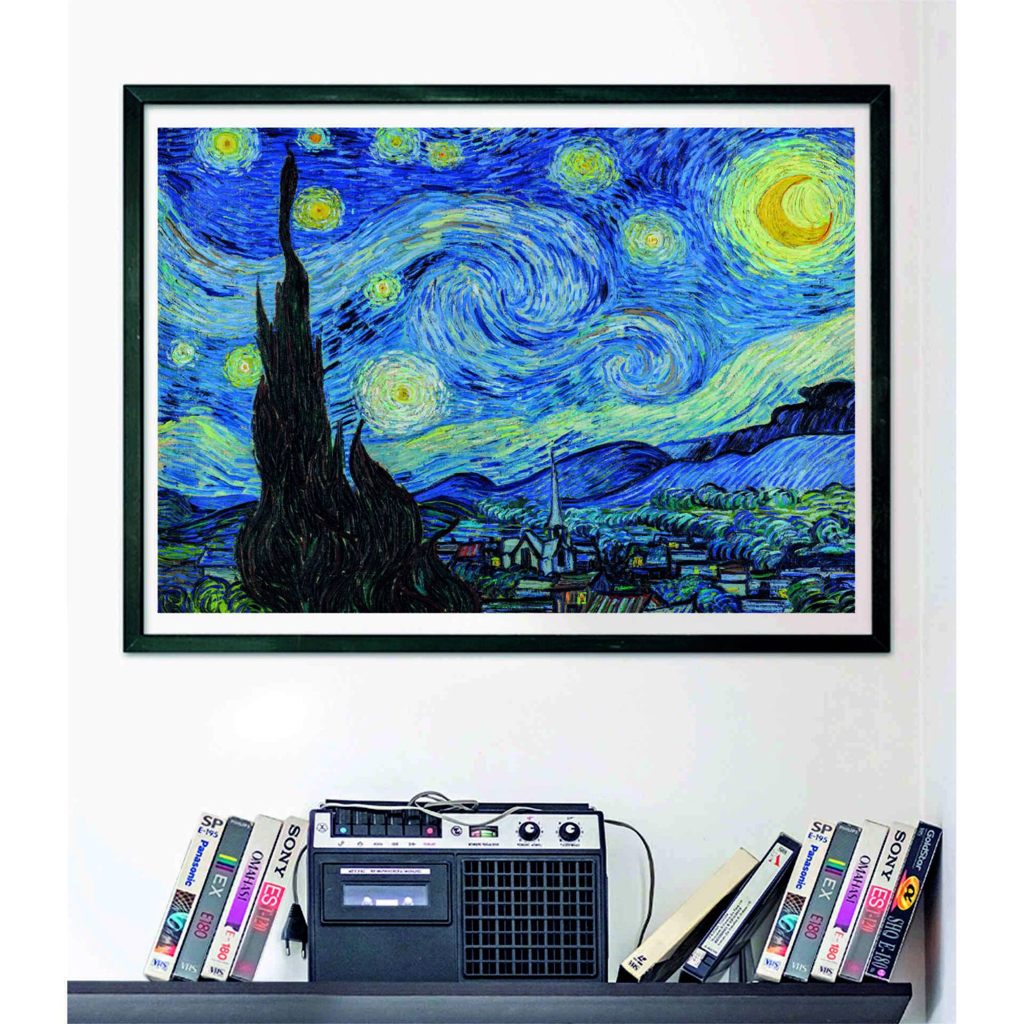 Clementoni - Puzzle Museum Van Gogh The Starry Night 1000 Pe&ccedil;as